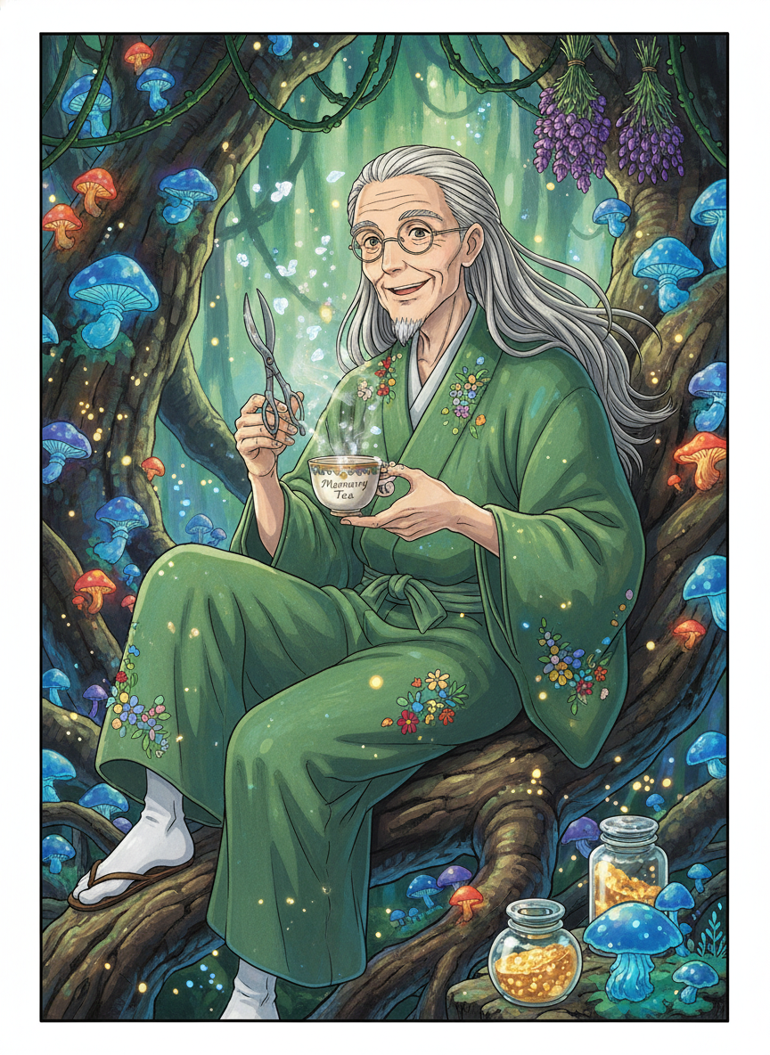 Bitki Bilgesi Hoshi - AI Character Card