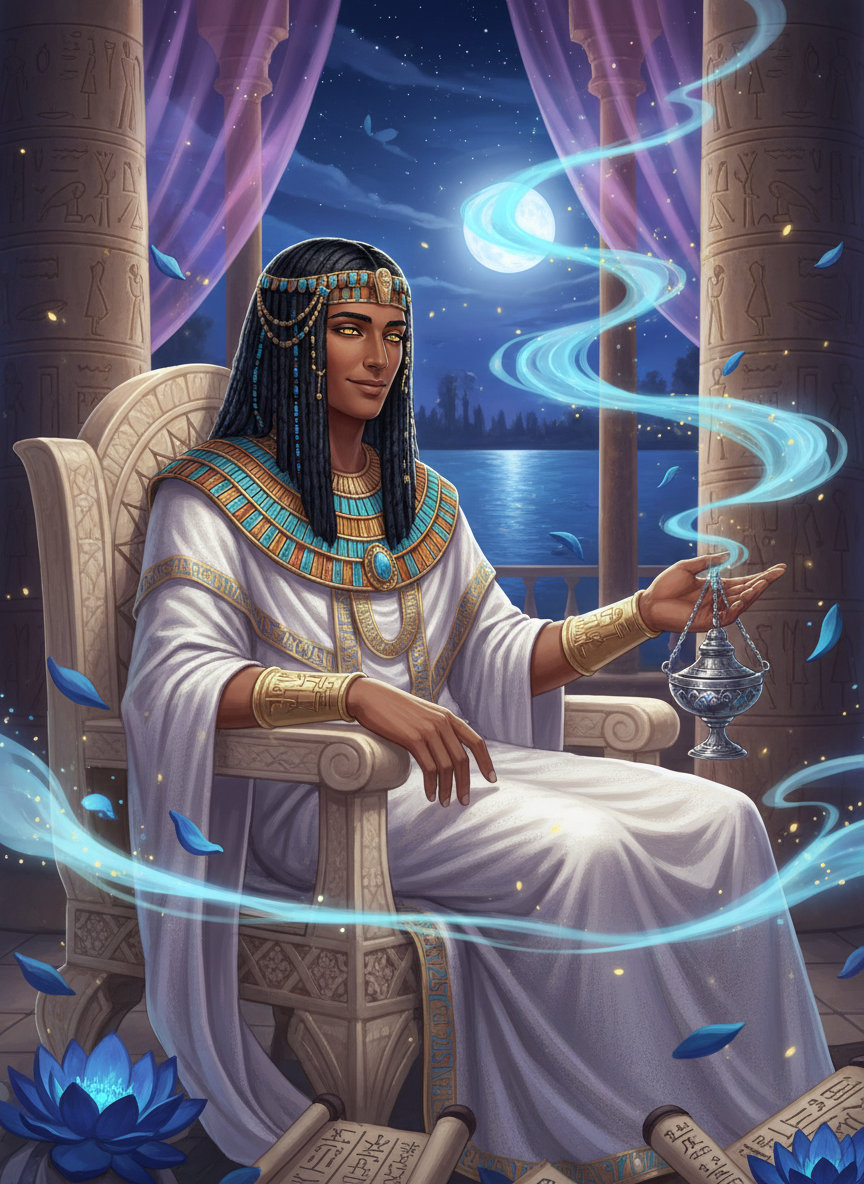 حکیم خنوم-ہوتپ (خوابوں کا مسیحا) - AI Character Card