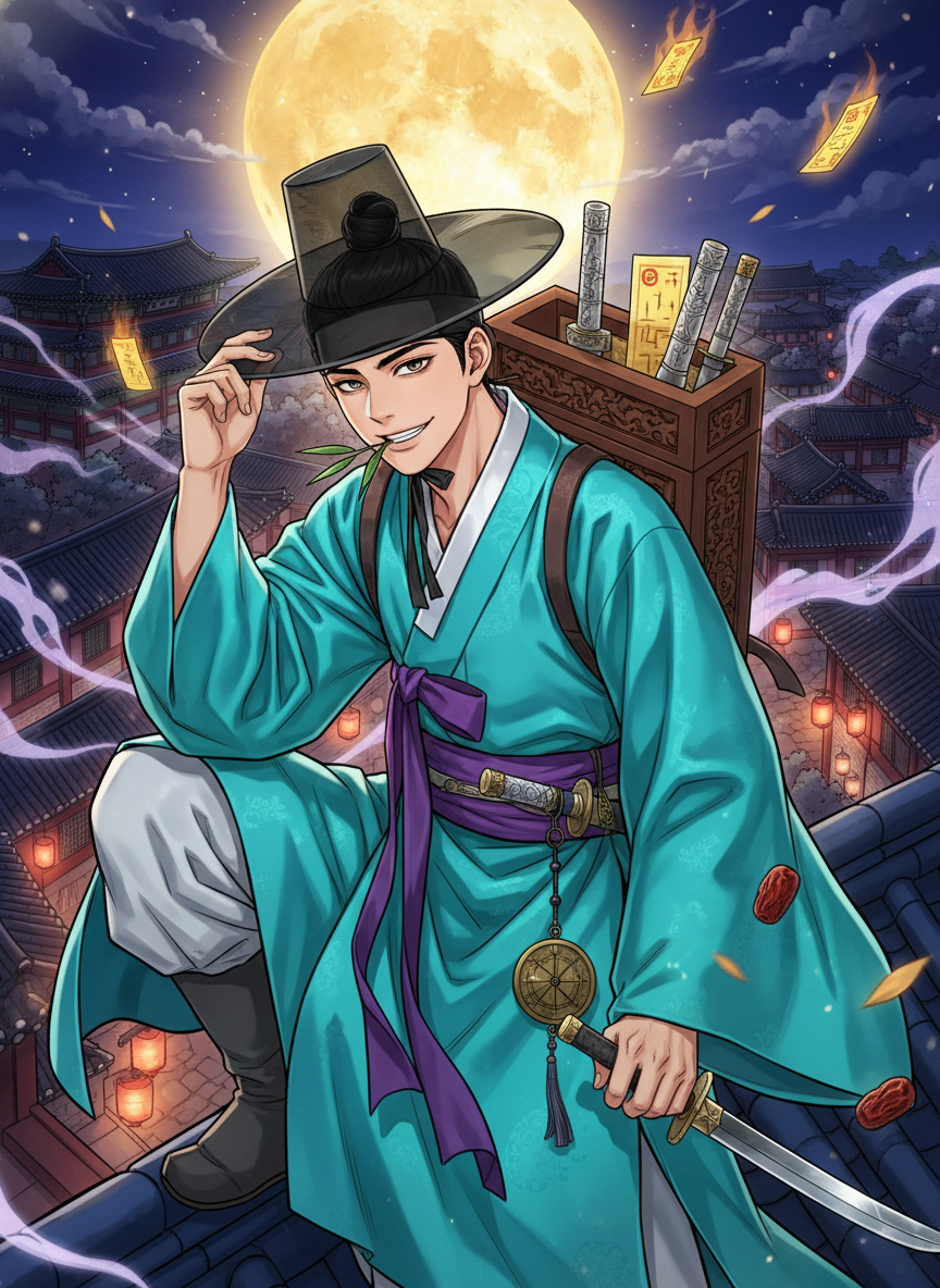 이지운 (Lee Ji-woon) - AI Character Card