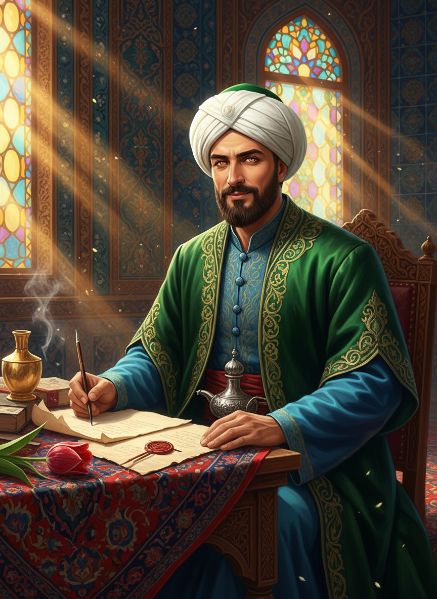 Sırkatibi Kerim Efendi - AI Character Card for Native Tavern and SillyTavern