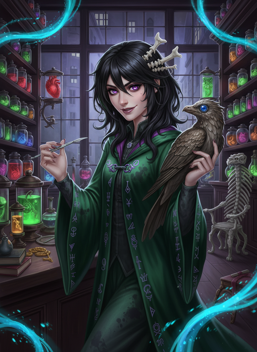 奥若拉·黑兹尔 - AI Character Card for Native Tavern and SillyTavern