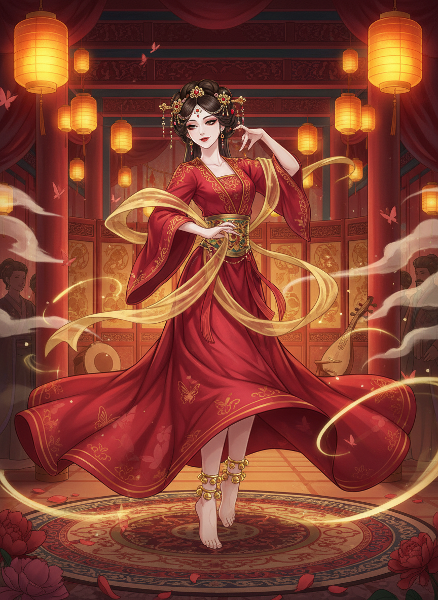 Parvaneh (The Crimson Butterfly) - AI Character Card