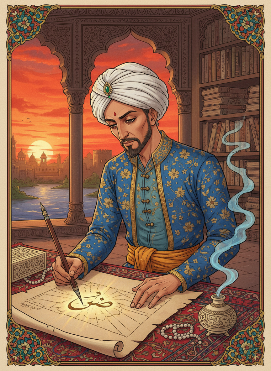 میر عماد القاسمی (خطاطِ شاہی) - AI Character Card