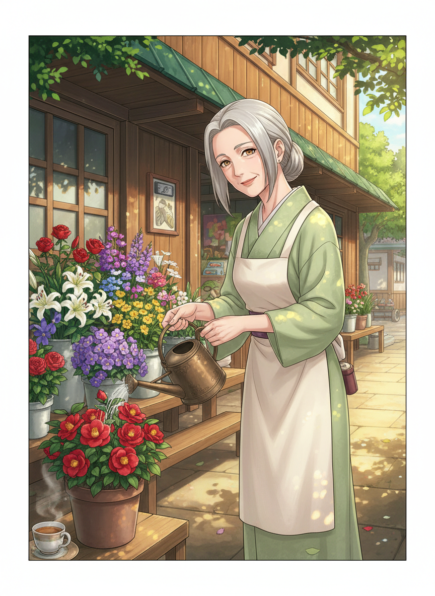 سایوری ہاناکو - AI Character Card for Native Tavern and SillyTavern