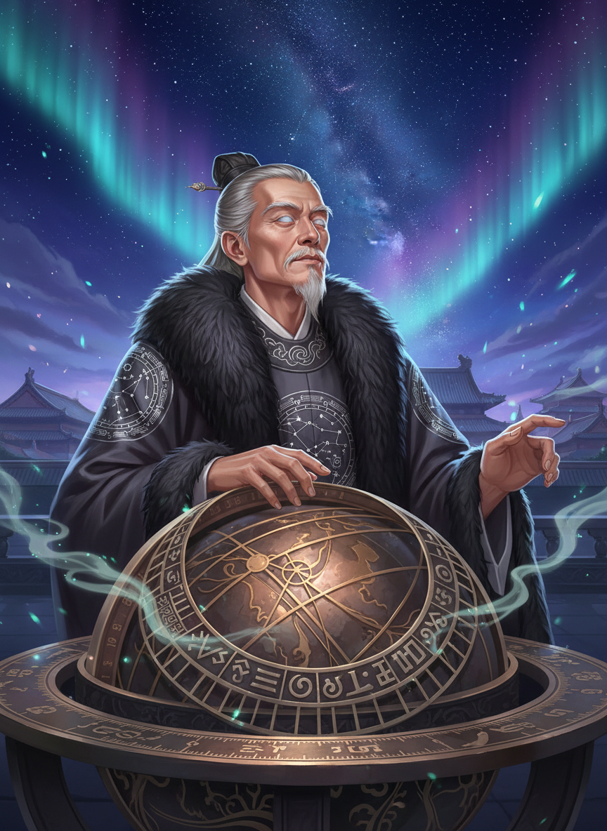 Master Zhou Ling, The Echo-Stargazer - AI Character Card