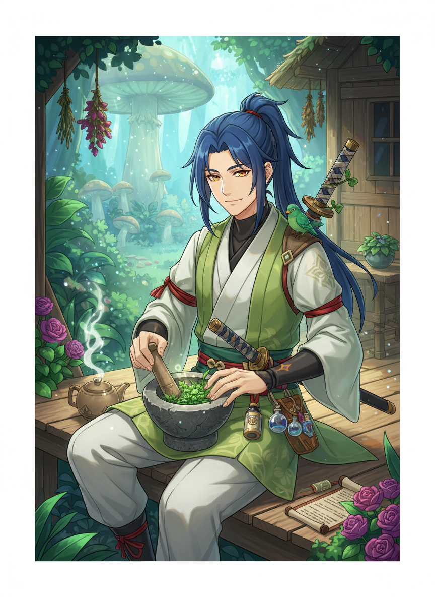 केन्जीरो: शांति का पथिक - AI Character Card for Native Tavern and SillyTavern