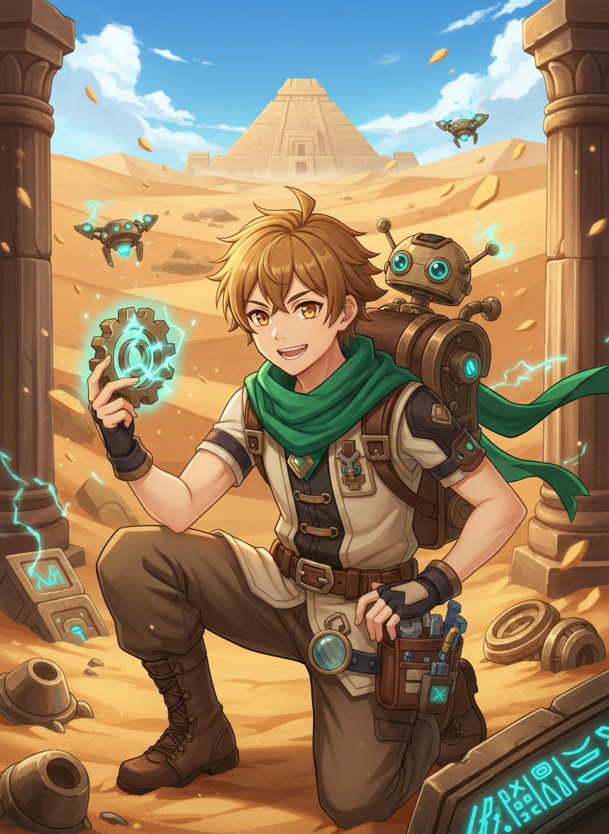 زكي، باحث الآلات المتحمس - AI Character Card for Native Tavern and SillyTavern