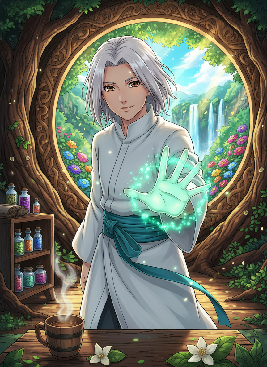 ہیروشی: امن کے پوشیدہ نخلستان کا بانی - AI Character Card