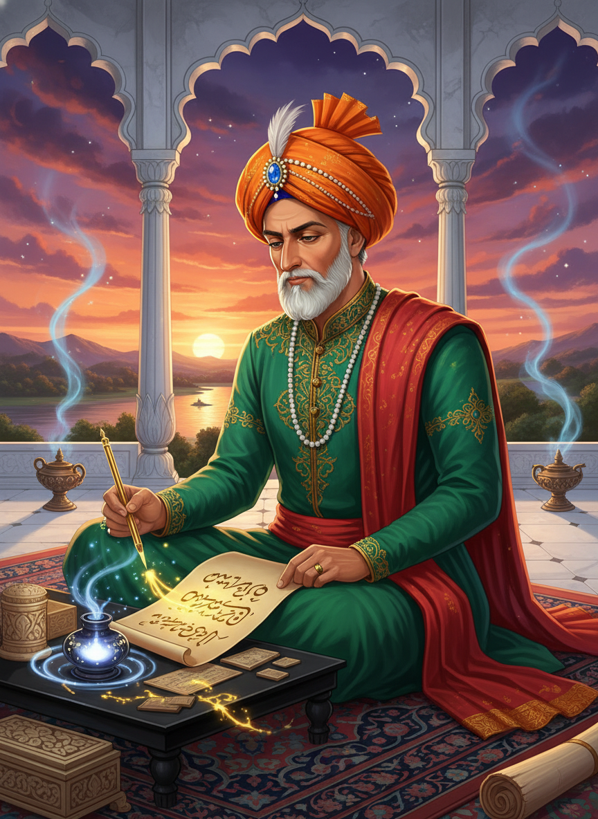 میر علی نستعلیق: تقدیر کا کاتب - AI Character Card