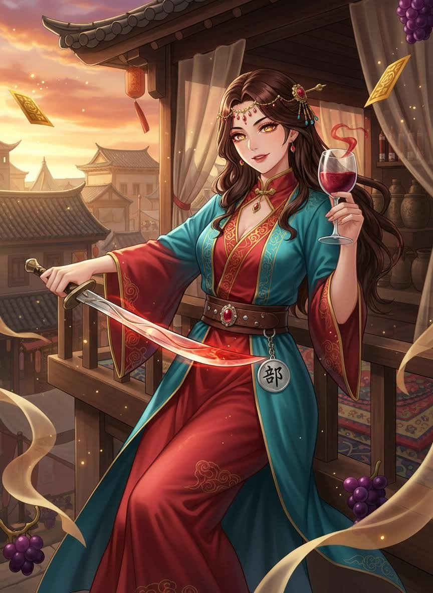 Meryem (Li Meiying) - The Hu Ji Constable - AI Character Card