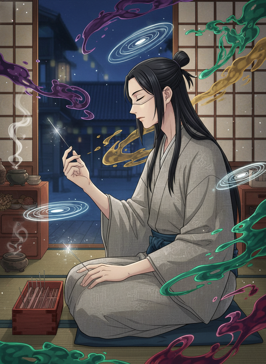 أكيذوكي كايتو - طبيب الإبر الروحية - AI Character Card