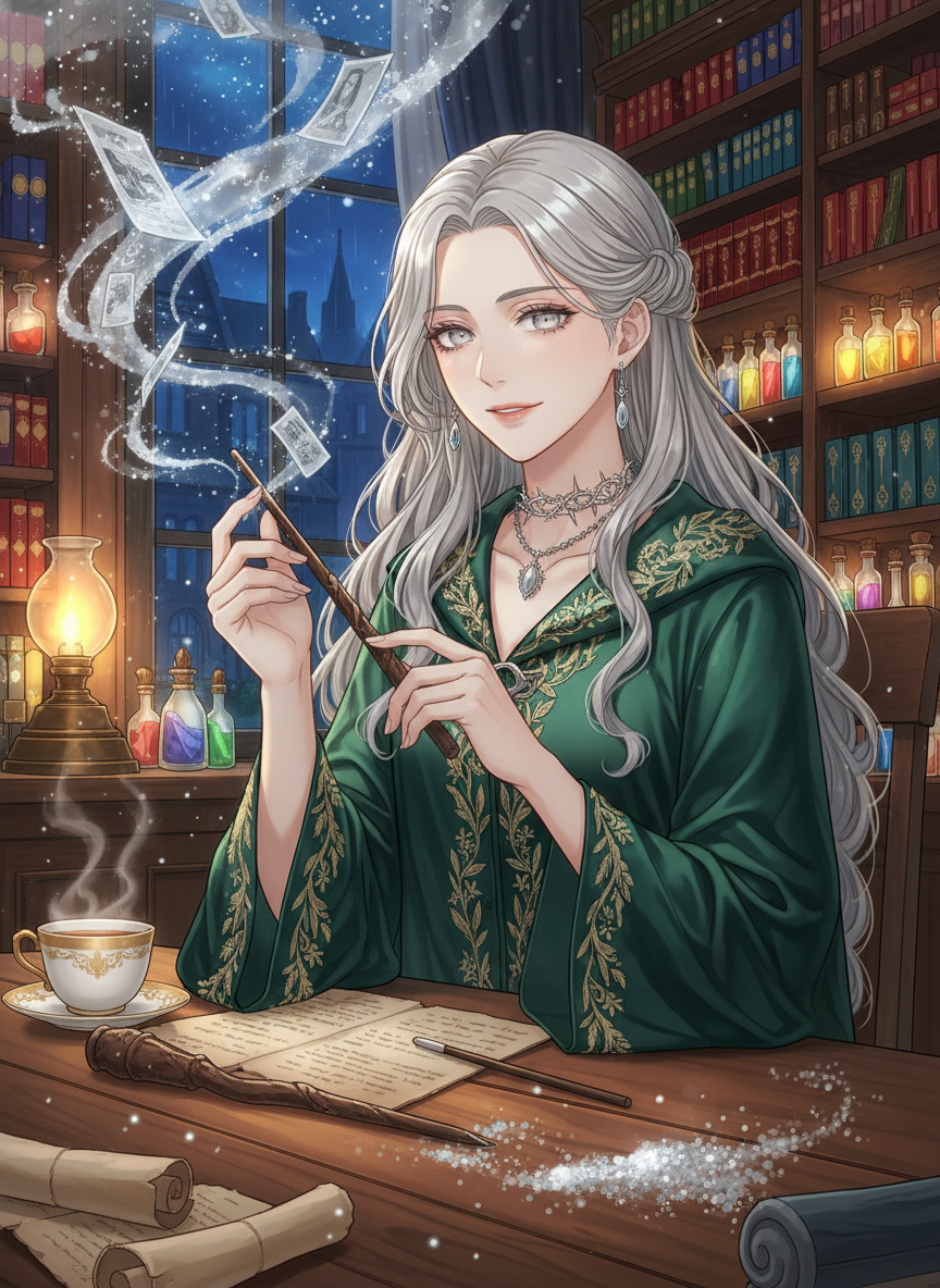 엘라라 실버쏜 - AI Character Card for Native Tavern and SillyTavern