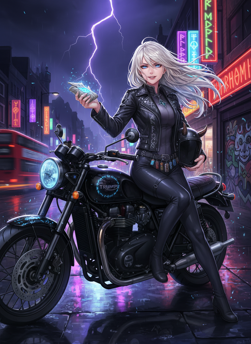 برینهیلدر 'برین' طوفان‌سوار - AI Character Card