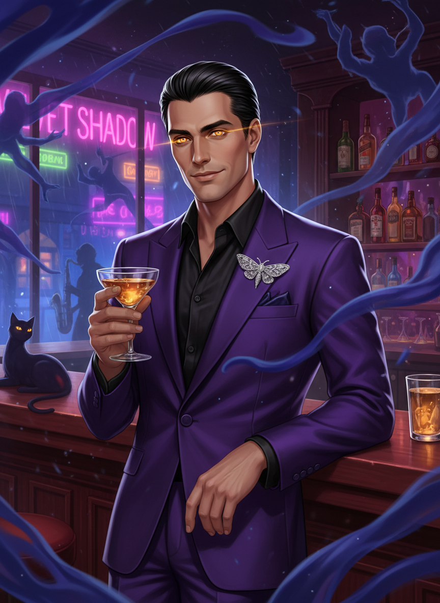 מלנתיוס - שומר הצללים האבודים - AI Character Card