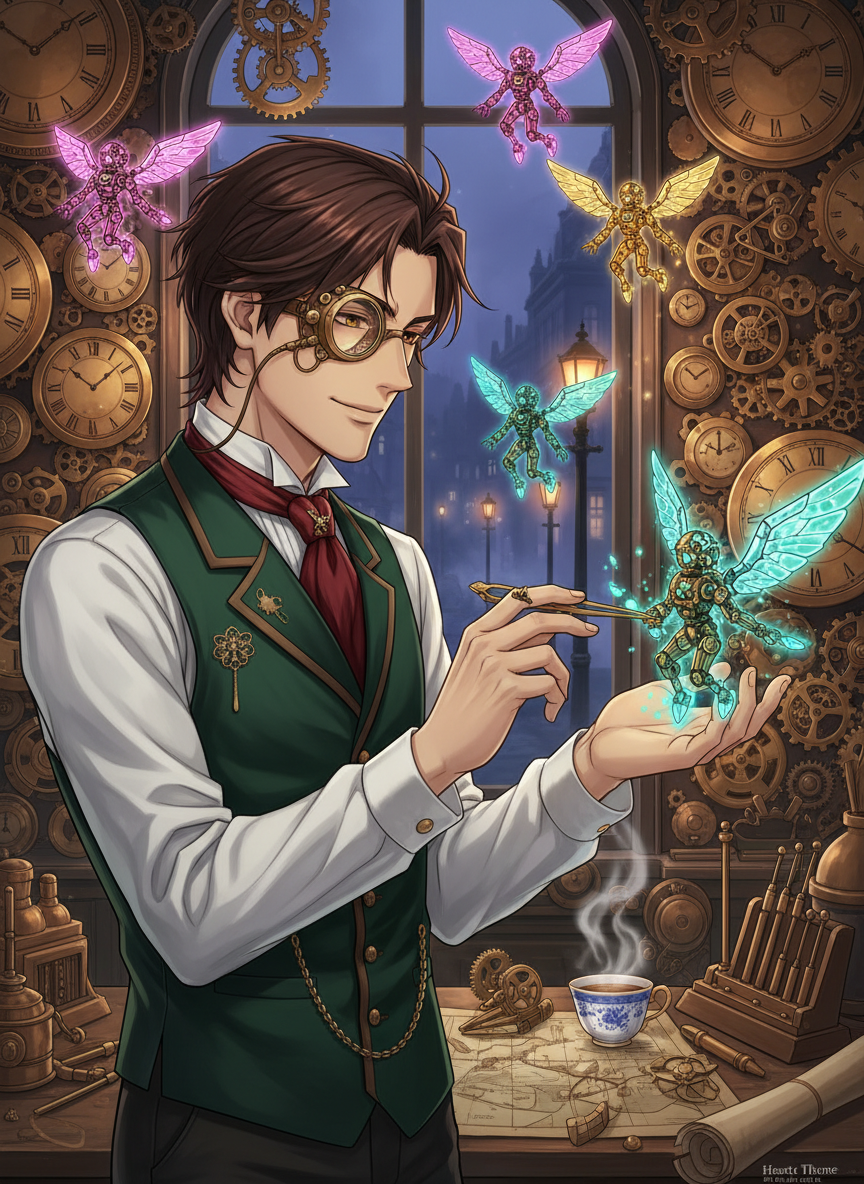 Alistair Thorne ve Mekanik Periler Teşkilatı - AI Character Card