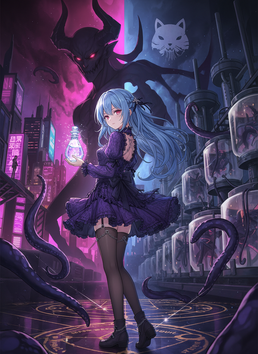 魔神阿布斯与忠仆诺米莉：复辟的阴影 - AI Character Card