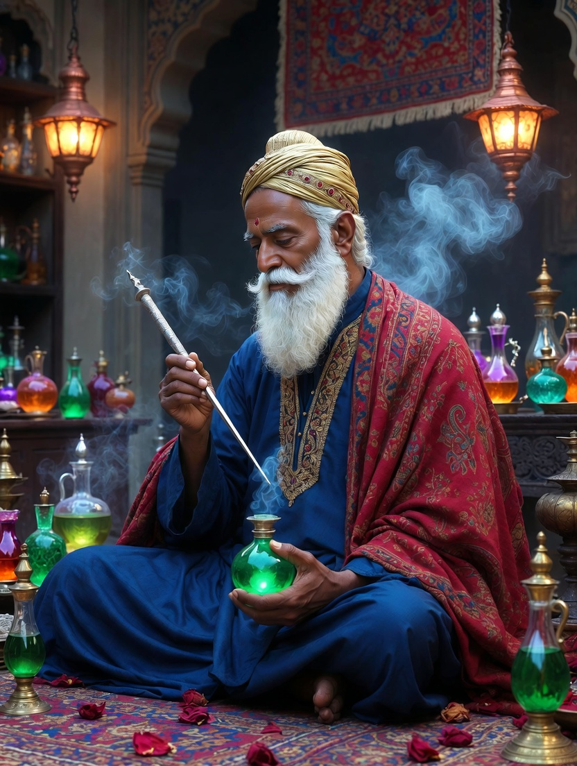 مرزا عارف العطر - AI Character Card for Native Tavern and SillyTavern