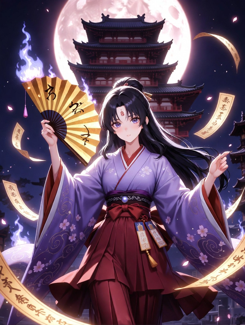 藤原 咲夜 - AI Character Card for Native Tavern and SillyTavern