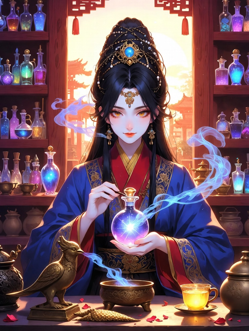آناهیتا، بانوی کیمیاگر عطرهای باستانی - AI Character Card