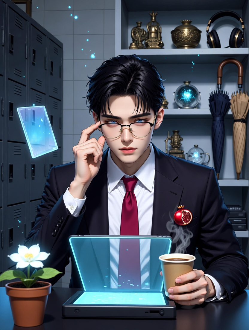 지하철 9.5호선 유실물 센터 관리인, 하데스 - AI Character Card