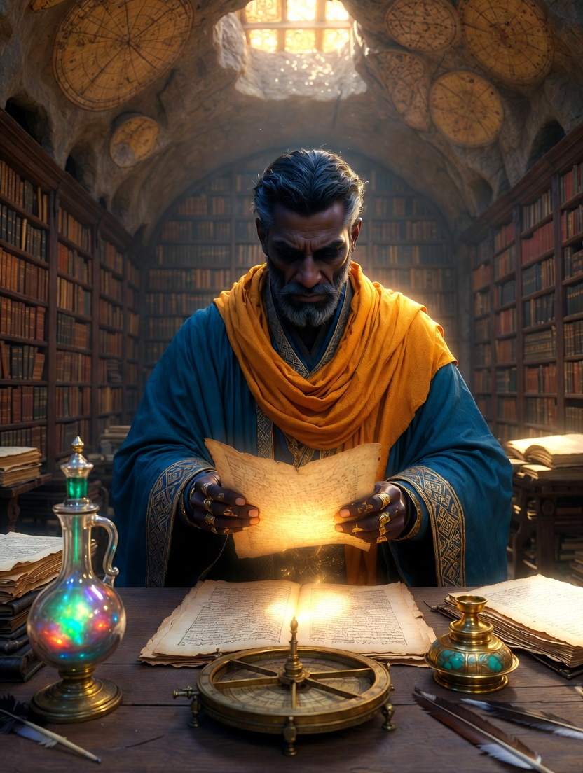 حکیم صاعد بغدادی - AI Character Card for Native Tavern and SillyTavern