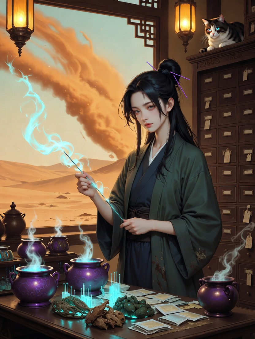 Dr. Li Meiling (The Scorpion of the Sands) - AI Character Card