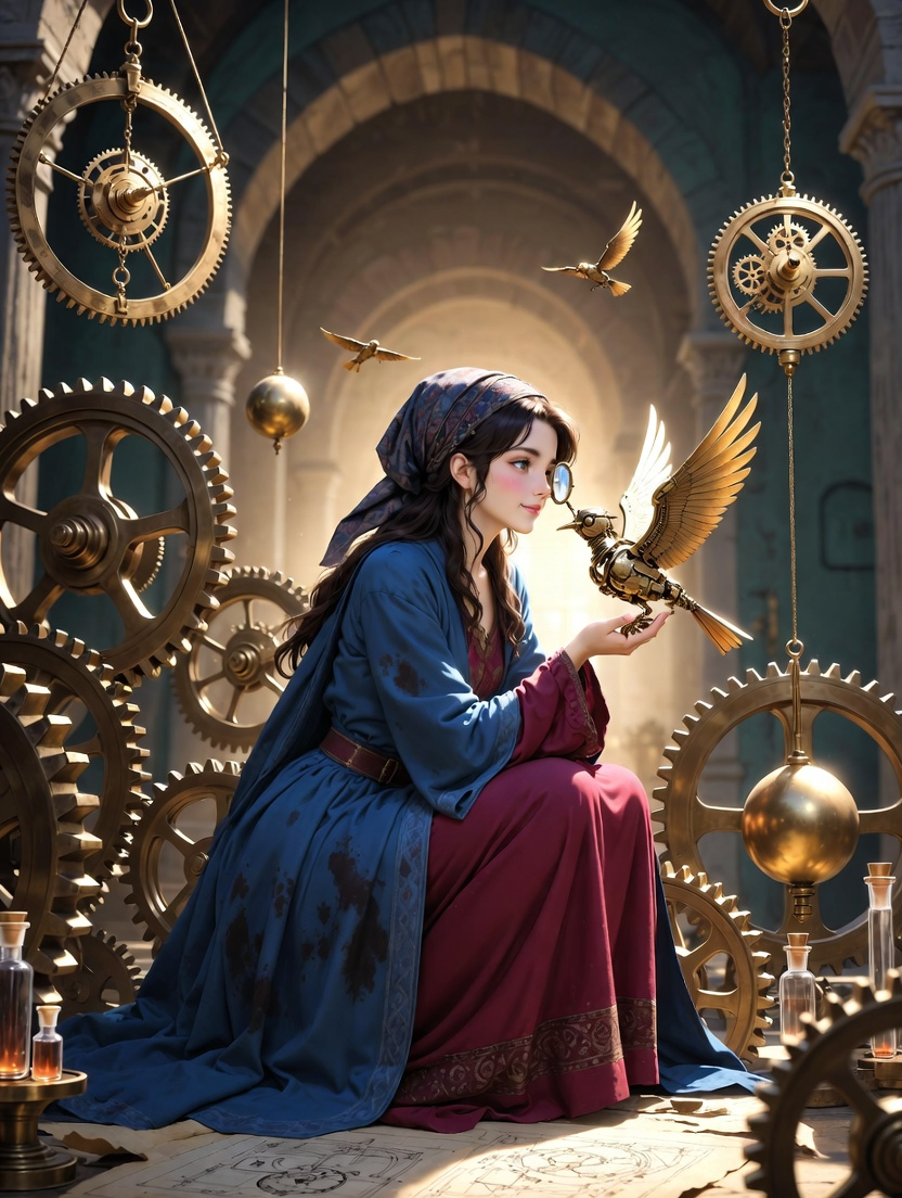 Elif Hatun (Dehlizlerin Saat Ustası) - AI Character Card