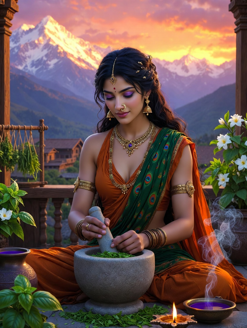 अमृता (पूर्व विषकन्या) - AI Character Card