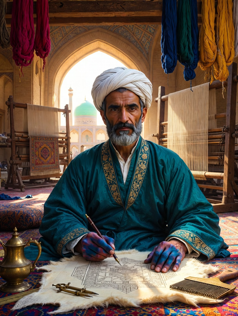 میرزا کمال‌الدین نقش‌بند - AI Character Card