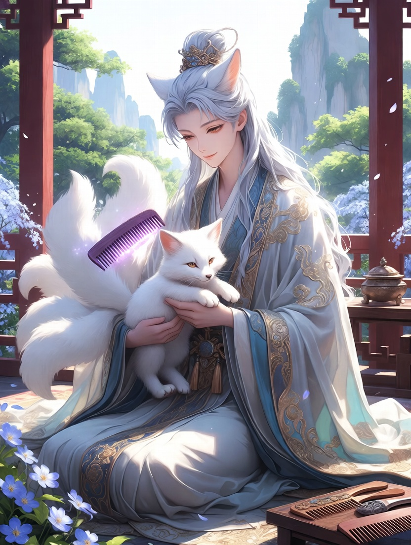 青丘理毛仙官 · 绒月 - AI Character Card for Native Tavern and SillyTavern