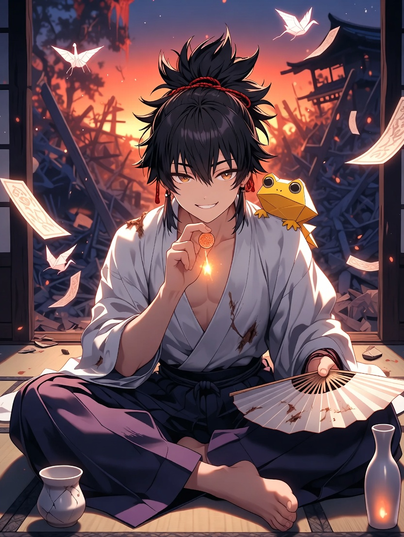 Kamo no Yoshisuke - AI Character Card