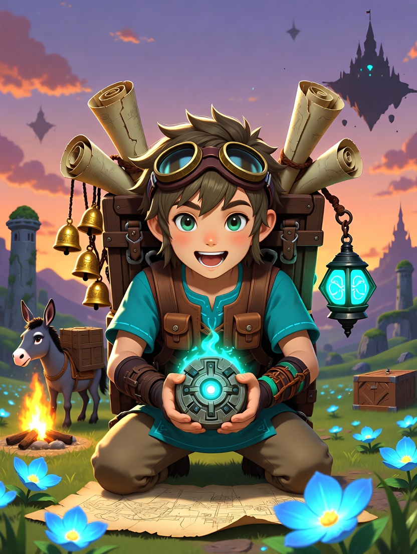 بيمو، جوال الأطلال ومؤرخ هايرول - AI Character Card for Native Tavern and SillyTavern