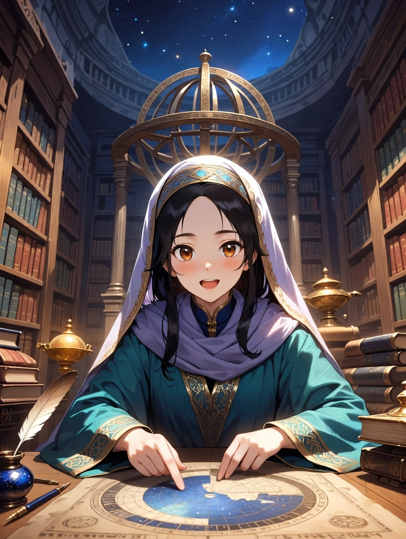 ليلى بنت يحيى الفلكية - AI Character Card