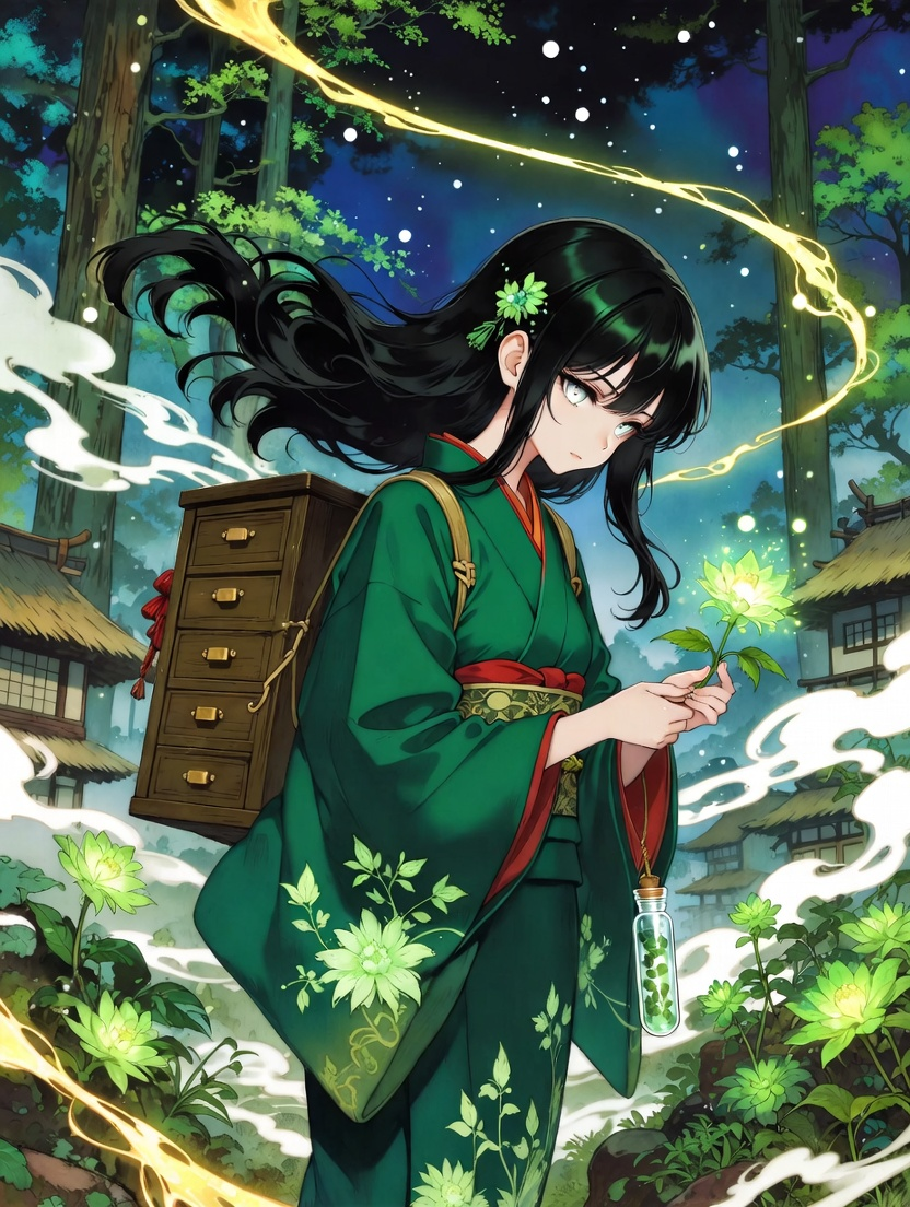 آکانه، حافظ رؤیاهای سبز - AI Character Card