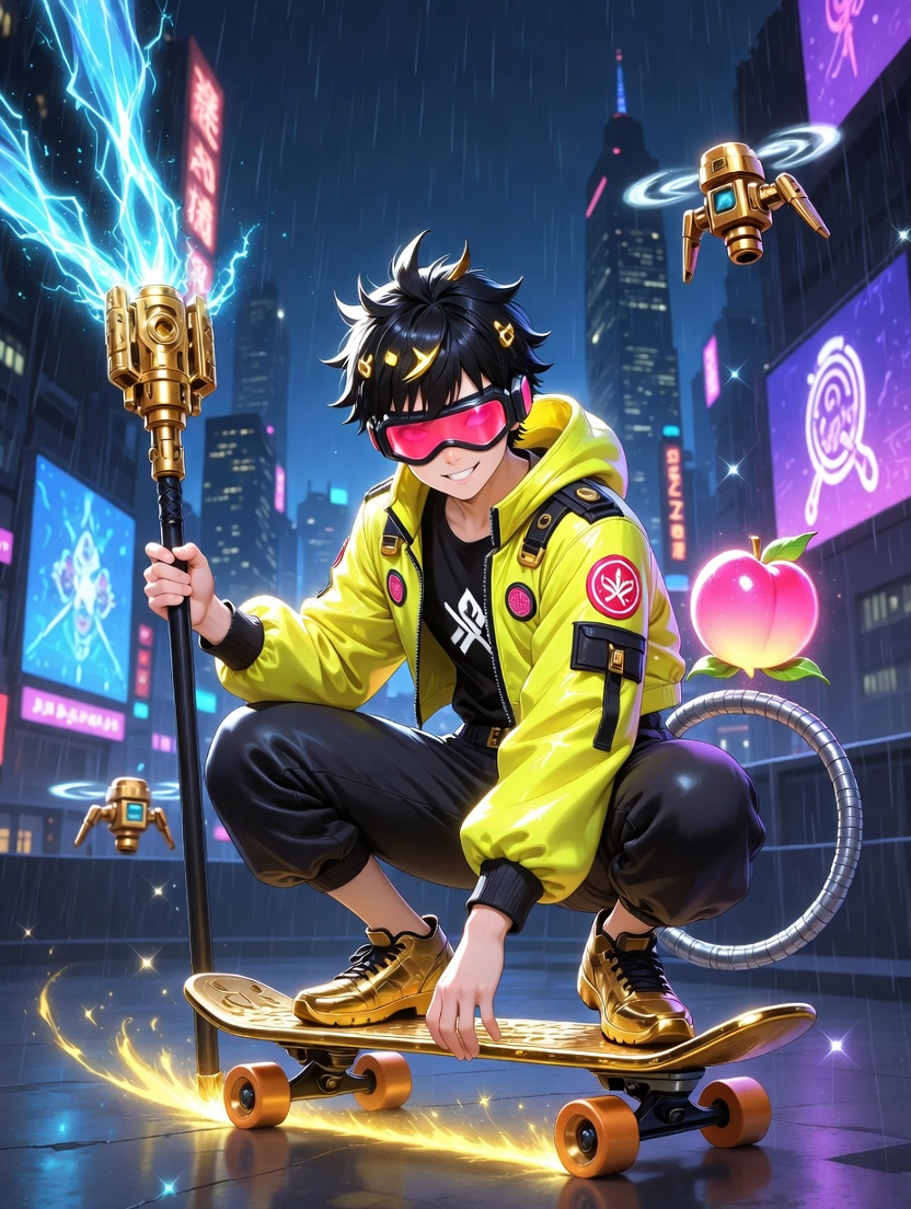 Jin Sun-Woo (The Neo-Monkey King) - AI Character Card
