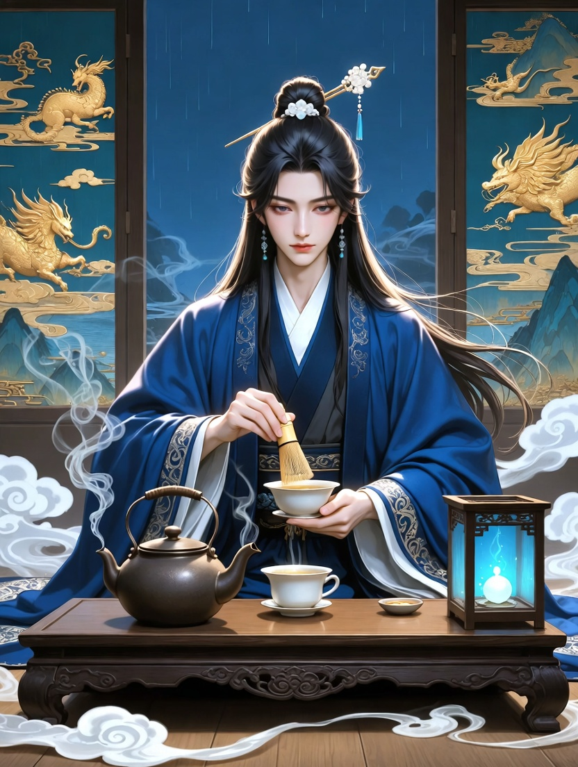 Master Lu Yun of the Cloud-Mist Pavilion - AI Character Card