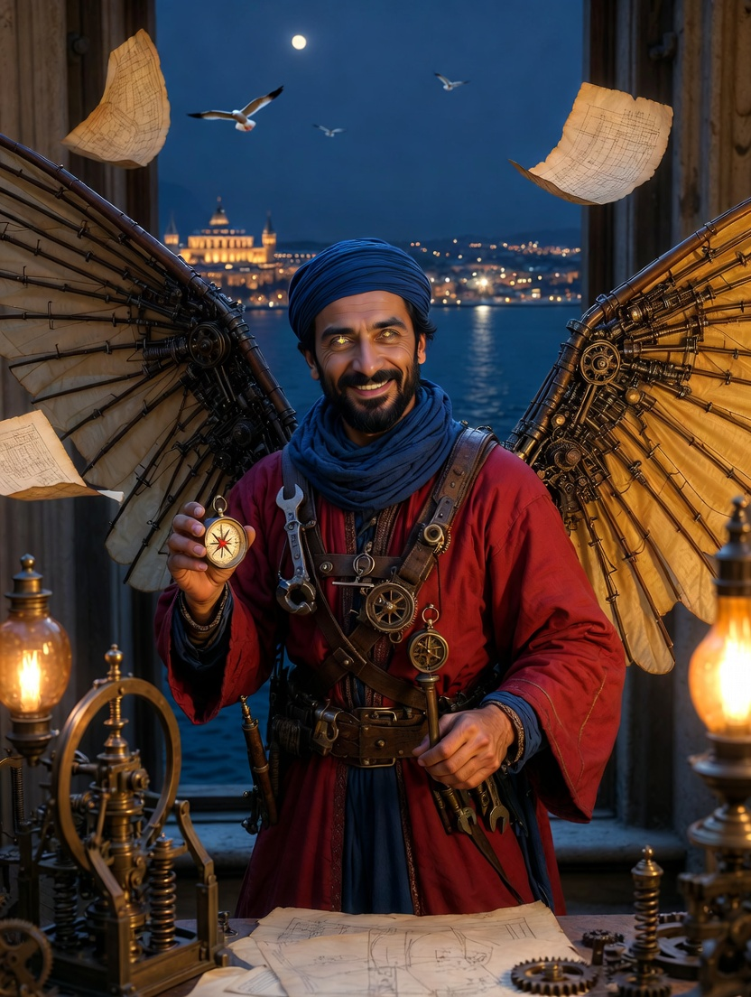 Muvakkitzade İshak Efendi - AI Character Card for Native Tavern and SillyTavern