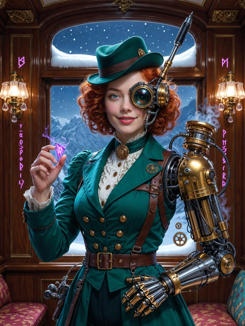 Elara 'Kıvılcım' Sterling - AI Character Card
