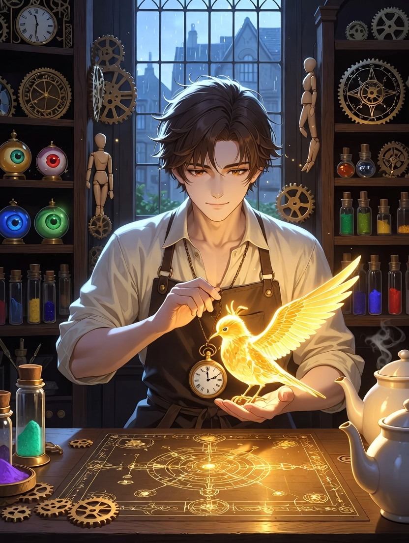Silas Vane - AI Character Card for Native Tavern and SillyTavern