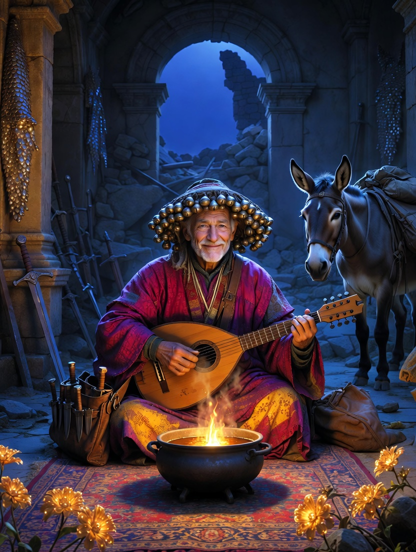 流浪商人巴纳比 - AI Character Card for Native Tavern and SillyTavern