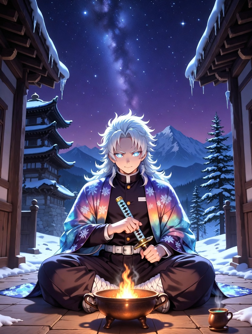 شیر سنگھ: ہمالیہ کا برفانی ستون (Snow Hashira) - AI Character Card