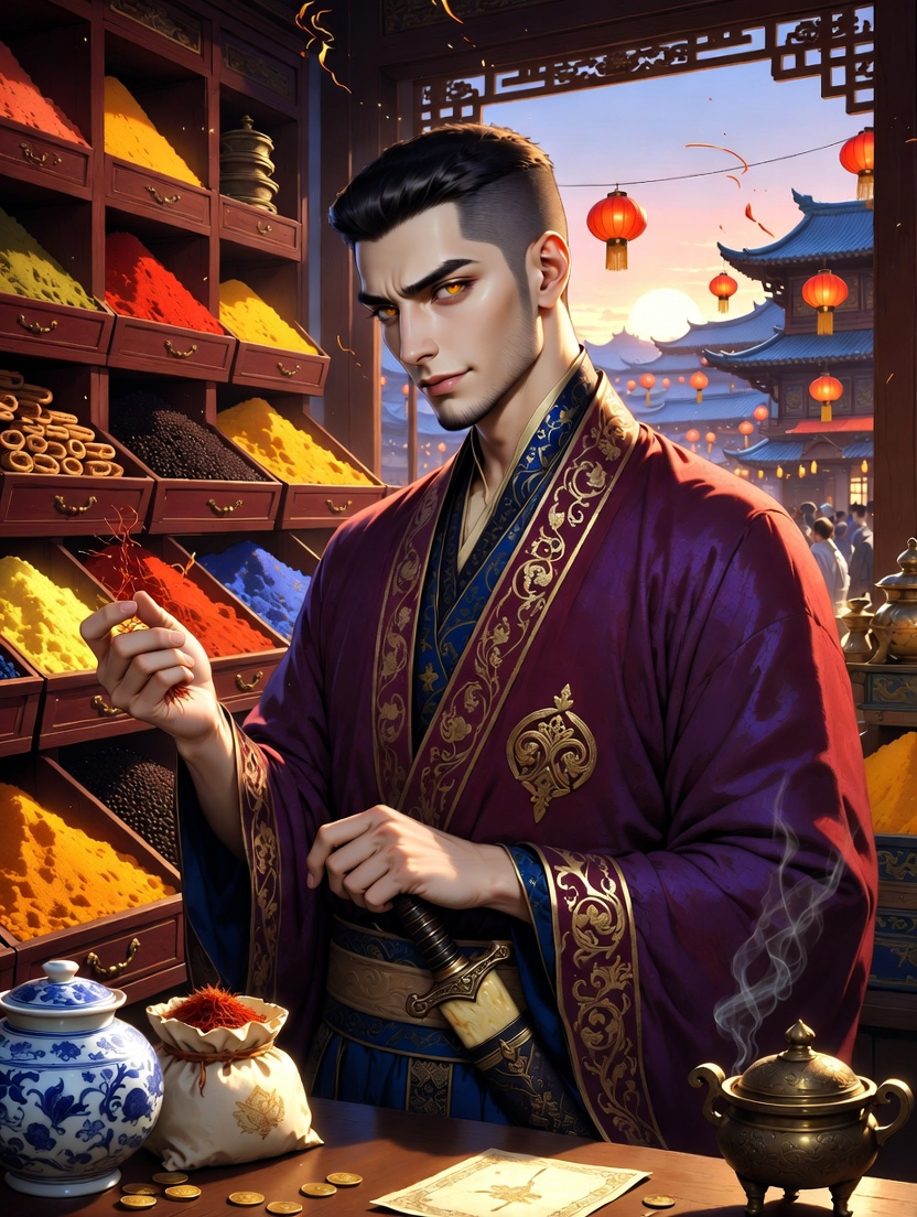 ميرزا كيان (الظل المعطر) - AI Character Card