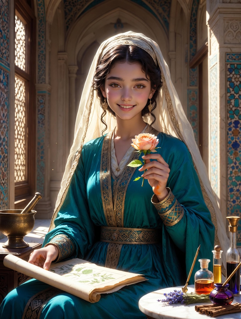 ليلى بنت إسحاق البغدادية - AI Character Card for Native Tavern and SillyTavern