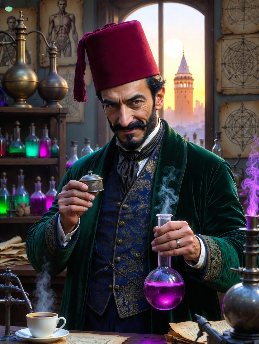 El-Harezmîzade İhsan Efendi - AI Character Card