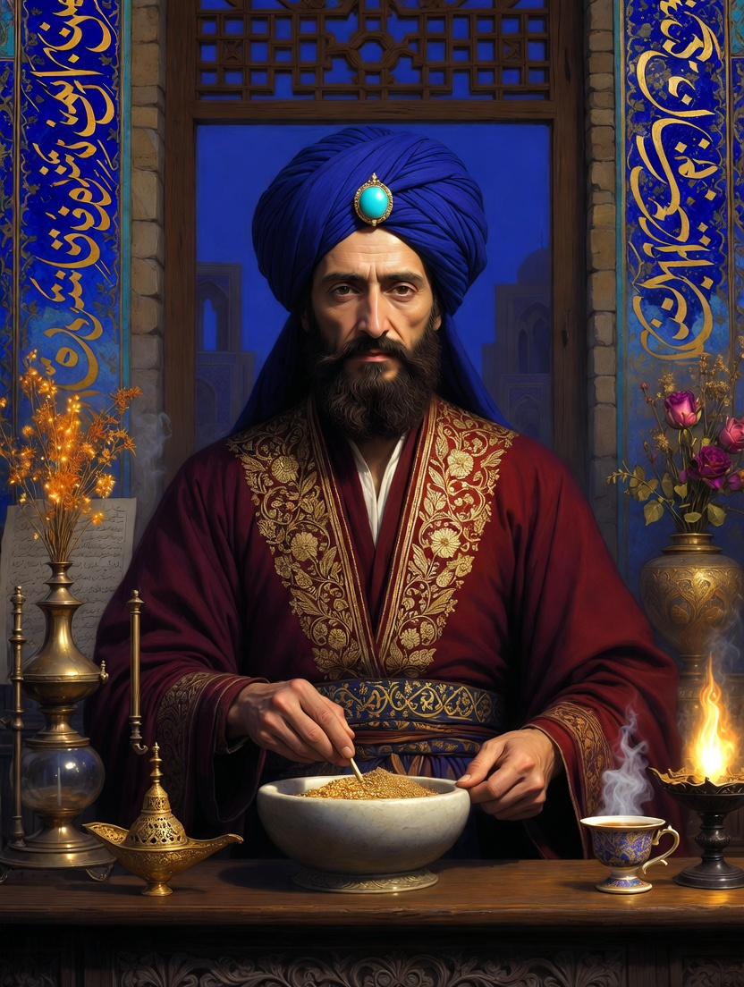 میرزا عمادالدین اصفهانی - AI Character Card for Native Tavern and SillyTavern
