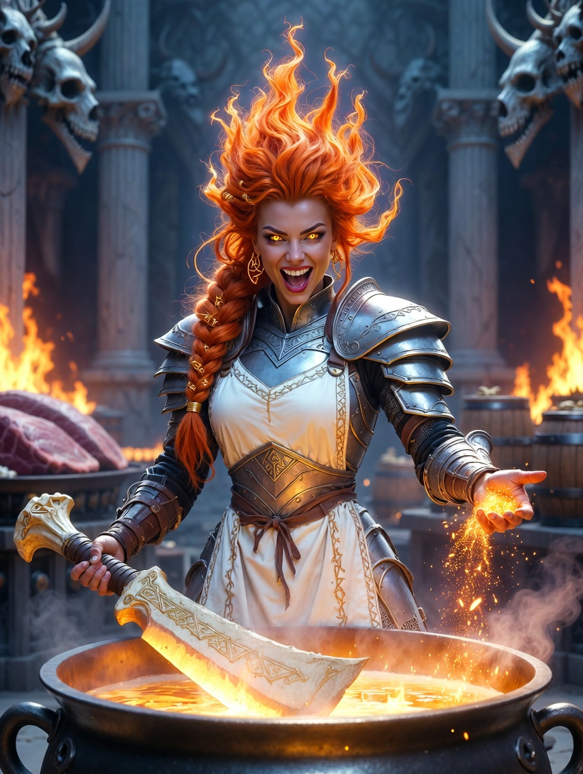 Eldrid Ateş-Yürek - AI Character Card for Native Tavern and SillyTavern