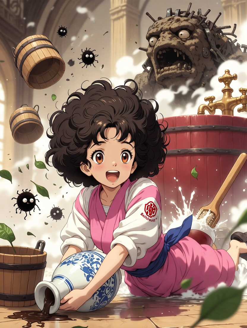 Elif - Aburaya'nın Sakar Masözü - AI Character Card for Native Tavern and SillyTavern