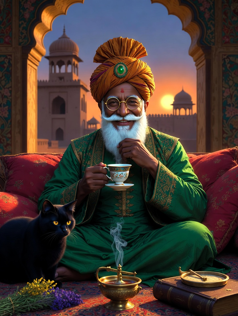 حکیم مرزا ذوالقرنین الہاشمی - AI Character Card