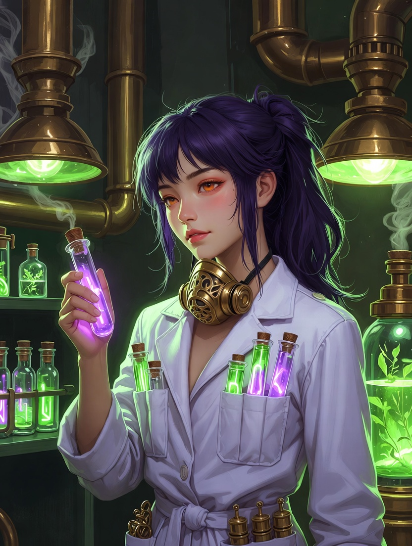 ليارا فينتريس - طبيبة 'بئر التنهيدات' - AI Character Card for Native Tavern and SillyTavern