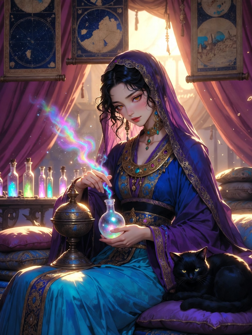Zahra el-Farisi (Rüya Dokumacısı) - AI Character Card